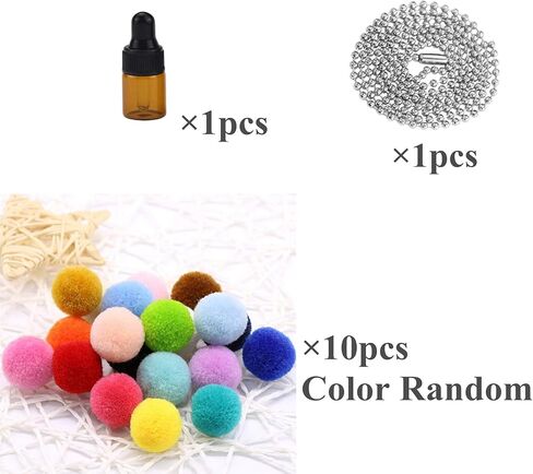 10Pcs Bright Silver Cute Pearl Bead Cages Pendant Wholesale Essential Oil Scent Diffuser Locket Cage Charms for DIY Bracelet Necklace Earrings Jewelry Making in Kuwait