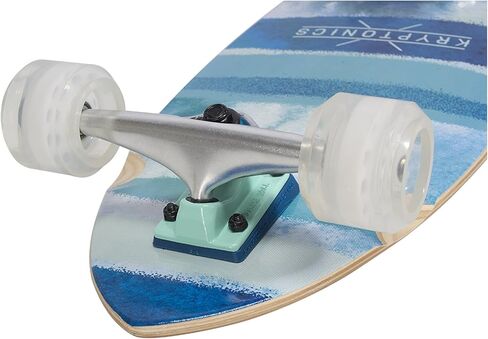 Kryptonics Super Fat Wide Cruiser 30.5" Complete Skateboard, Blue Fish in Kuwait