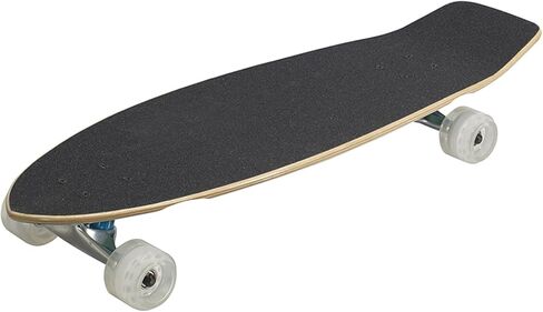 Kryptonics Super Fat Wide Cruiser 30.5" Complete Skateboard, Blue Fish in Kuwait