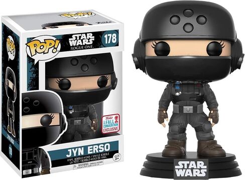Funko – Star Wars Rogue One – Pop Vinyl Figure 178 Jyn Erso NYCC 2017 Convention Exclusives, 10 cm, 20119 in Saudi Arabia
