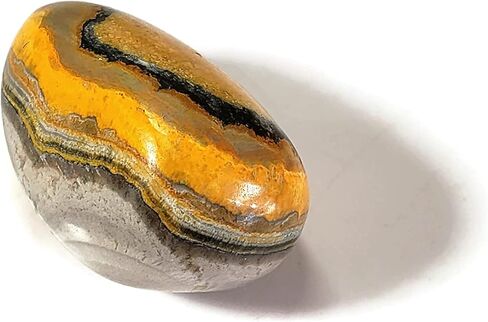 1 قطعة نحلة جاسبر متوسطة/كبيرة نادر ملمع باليد كريستال الأحجار الكريمة عينة من بالي إندونيسيا in Kuwait