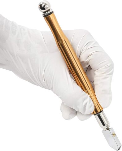 Portable Circular Glass Cutter Calibrated by Inch with Round Knob Handle and Suction Cup, Adjustable Compasses Type Circular Glass Cutter Tool Kit with Engraving Pen (Diameter 16 inch/ 40cm) in Saudi Arabia