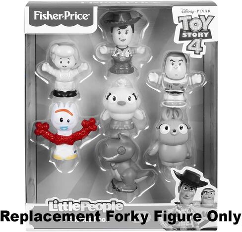 Replacement Part for Fisher-Price Little People 7 Figure Friends Pack - GFD12 ~ Inspired by Toy Story 4 Movie ~ Replacement Forky Figure in Saudi Arabia