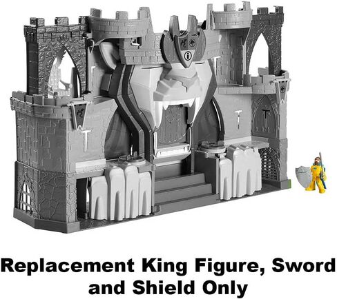 قطع غيار لمجموعة العاب قلعة مملكة الاسد من ايماجينيكست - HCG45 ~ بديل لمجسم الملك وسيف ودرع in Kuwait