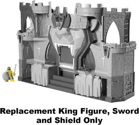 قطع غيار لمجموعة العاب قلعة مملكة الاسد من ايماجينيكست - HCG45 ~ بديل لمجسم الملك وسيف ودرع in Kuwait