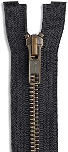 # 5 30 inch Metal Zipper Black 30" Antique Brass Metal Heavy Duty Zippers Separating Sewing Zipper Craft Zippers in Saudi Arabia