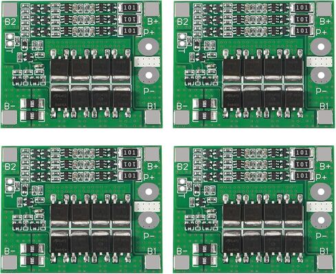 ACEIRMC 4pcs 3S 12V 25A Balance Lithium Battery 18650 Charger Protection Board with Balance for li-ion lipo Battery Cell Pack in Saudi Arabia