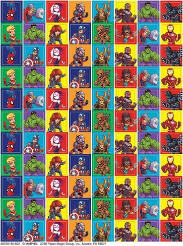 Eureka Back to School Classroom Supplies Marvel Super Hero Adventure Mini Sticker Book, 704 pcs in Saudi Arabia