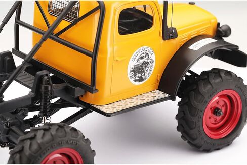 لوحة دواسات معدنية مضادة للانزلاق من DJCRAWLER لشاحنة زاحفة RC FMS FCX24 بمقياس 1/24، ملحقات ترقية لوحة مضادة للخدش من الفولاذ المقاوم للصدأ لسيارات التحكم عن بعد 1:24 in Saudi Arabia