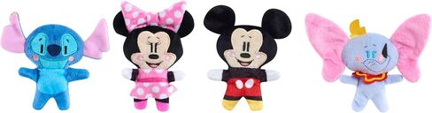 Disney Sweet Reveal Plush 4-Pack, Pull to Reveal 4 Sweet Plush Surprises, Kids Toys for Ages 2 Up, Amazon Exclusive by Just Play in Saudi Arabia