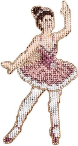Sugar Plum Fairy Counted Cross Stitch Christmas Ornament Kit Mill Hill 2008 Winter Holiday Nutcracker MH18-8305 in Saudi Arabia