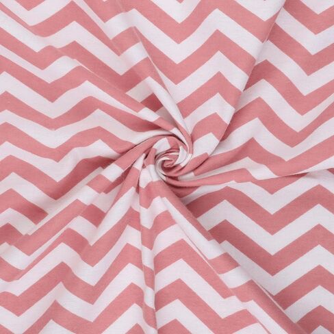 Mook Fabrics Flannel PRT Chevron, Blush 15 Yard Bolt in Kuwait