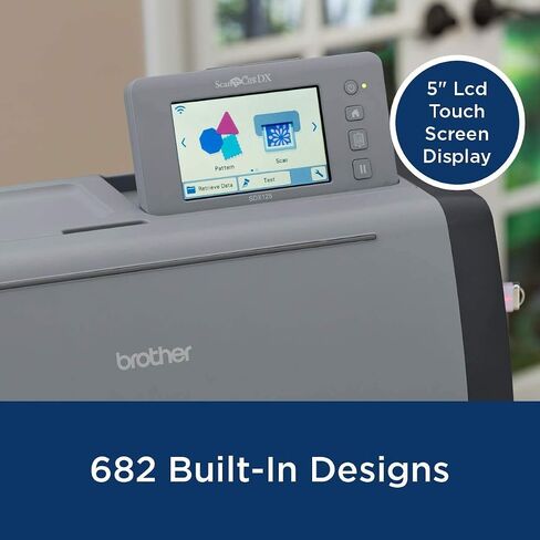 آلة قطع Brother DIY ScanNCut SDX125e، حزمة كاملة من الفينيل in Saudi Arabia