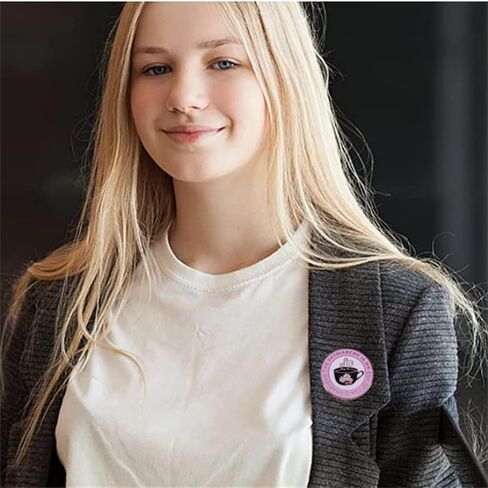 كسر البطريركية هو هوايتي المينا بروش دبابيس فنجان الشاي النسوي بروش معدني طية صدر السترة دبوس متعة التورية الفن التلبيب شارة دبوس امرأة الطاقة الملحقات مجوهرات لحقائب الظهر شارة مجوهرات للنساء in Kuwait