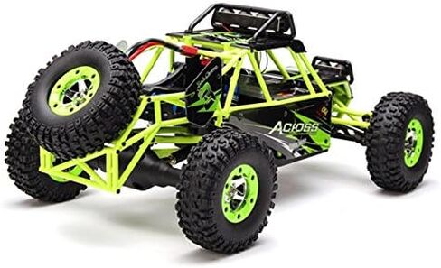 Gizmovine WLtoys RC Cars 12428 هواية مستوى عالي السرعة سيارات سباق سريعة شاحنة كبيرة 35 ميل في الساعة رباعية الدفع روك الزاحف الكهربائية للتحكم عن بعد مركبة على الطرق الوعرة in Saudi Arabia