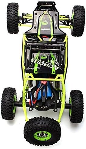 Gizmovine WLtoys RC Cars 12428 هواية مستوى عالي السرعة سيارات سباق سريعة شاحنة كبيرة 35 ميل في الساعة رباعية الدفع روك الزاحف الكهربائية للتحكم عن بعد مركبة على الطرق الوعرة in Saudi Arabia
