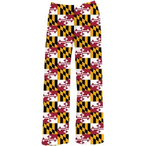 BRIEF INSANITY State Flag Themed Pajama Pants (S-XXL) Comfy Cool Loungewear Bottoms in Saudi Arabia