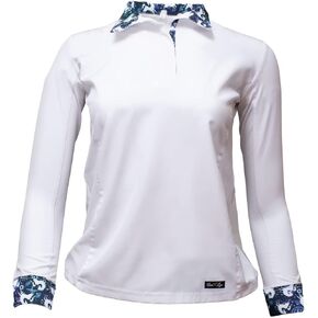 Girl's Ventilated Show Shirt - Long Sleeve