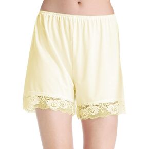 MANCYFIT Pettipants for Women Half Slip Culotte Shorts Split Skirt Lace Snip 4" Inseam in Kuwait