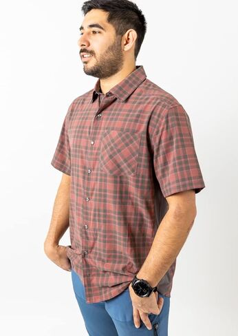 Club Ride Apparel Men's Detour Short Sleeve Snap Down Top in Kuwait