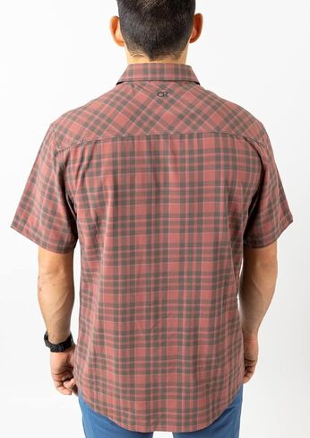 Club Ride Apparel Men's Detour Short Sleeve Snap Down Top in Kuwait