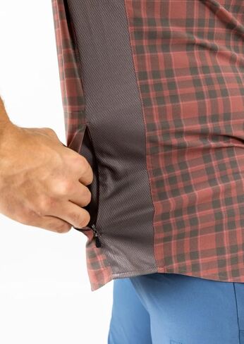 Club Ride Apparel Men's Detour Short Sleeve Snap Down Top in Kuwait