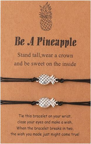 Friendship Bracelets Long Distance Pinky Promise Bracelets for Women Couples Best Friend Matching Bracelets for 2 Anklet Bracelet with Message Card in Saudi Arabia