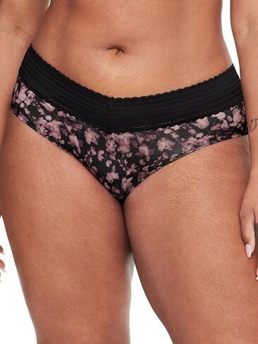 Warner's Women's No Pinching, No Problem Dig-Free Comfort Wait with Lace Microfiber Hipster 5609j in Saudi Arabia