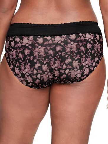 Warner's Women's No Pinching, No Problem Dig-Free Comfort Wait with Lace Microfiber Hipster 5609j in Saudi Arabia