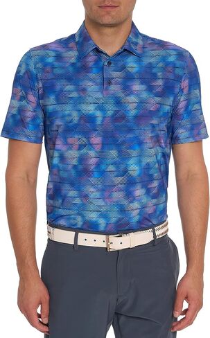 Robert Graham Men's Swayzee Short-Sleeve Knit Polo in Saudi Arabia
