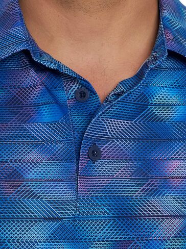 Robert Graham Men's Swayzee Short-Sleeve Knit Polo in Saudi Arabia