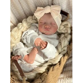 Anano Realistic Reborn Baby Dolls Girl Full Body Silicone Weighted 19 Inch Real Life Baby Dolls That Look Real Looking Sleeping Newborn Perfectly Cute Reborn Babies