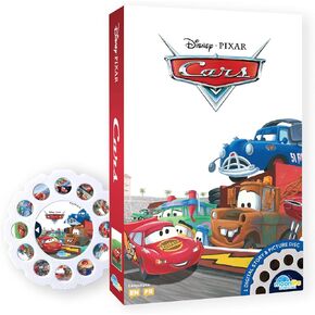 Moonlite Storytime Cars Storybook Reel، طريقة سحرية للقراءة معًا، قصة رقمية لجهاز العرض، تأثيرات صوتية ممتعة، هدايا تعليمية للأطفال من عمر سنة واحدة فما فوق