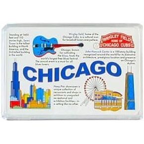 Chicago Playing Cards - Landmarks, Chicago Souvenirs, Chicago Souvenir in Kuwait