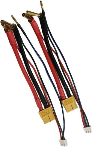 Hengfuntong-Elec 2S RC سيارة Hardcase يبو البطارية XT60 التوصيل مع 4 مم 2 مم 12awg 100 مم JST-XH3P 22awg 150 مم 2 حزم in Kuwait
