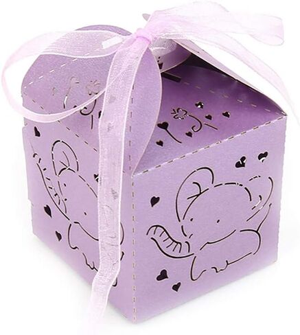 50 عبوة من 50 قطعة من ورق قطع الليزر لحضور حفل هدايا عيد الميلاد الأول للبنات في عيد الميلاد الأول الأول في عيد ميلاد تعميد ديكور عطلة تغليف الهدايا in Kuwait