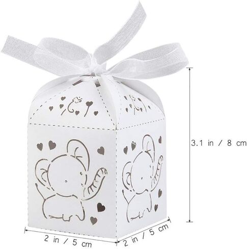 50 عبوة من 50 قطعة من ورق قطع الليزر لحضور حفل هدايا عيد الميلاد الأول للبنات في عيد الميلاد الأول الأول في عيد ميلاد تعميد ديكور عطلة تغليف الهدايا in Kuwait