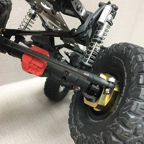 KYX Racing 126g/pcs Brass Heavy Weight Steering Knuckle Upgrades Parts Accessories for RC Crawler Car Axial SCX10 II 90046 in Saudi Arabia