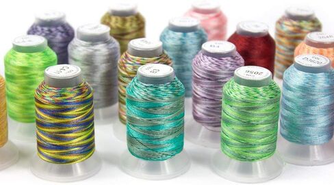 خيط تطريز مختلف 24 بكرة من التطريز الآلي in Kuwait
