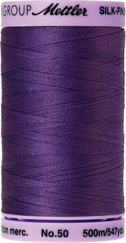 Mettler Silk Finish Cotton #50 547yd Iris Blue in Saudi Arabia