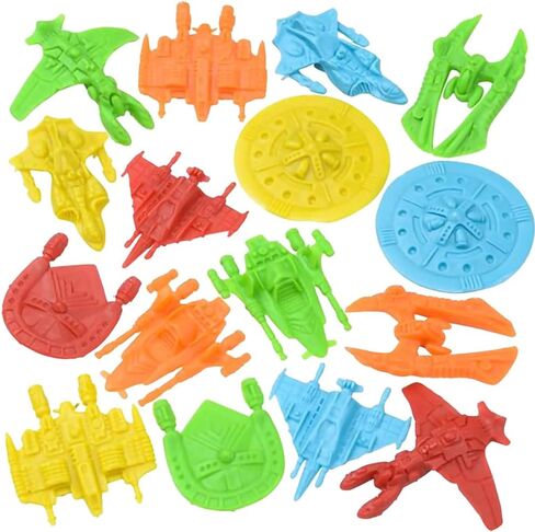 ArtCreativity Small Spaceship Toys for Kids, Set of 144, Outer Space Party Favors for Children, Space Ship Toys in Assorted Colors, Galactic Party Goodie Bag Fillers, Holiday Stocking Stuffers in Saudi Arabia