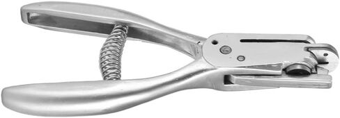 DAUERHAFT Alloy Tailors Sewing Pattern Pliers with Spring 6.3x2.8x0.8inch, Universal Pattern Notcher Punching Pliers Cloth Pattern Marking Tool for Garment Making and Repair Work in Saudi Arabia