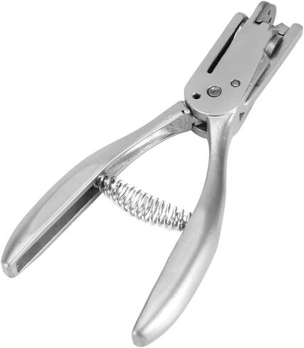 DAUERHAFT Alloy Tailors Sewing Pattern Pliers with Spring 6.3x2.8x0.8inch, Universal Pattern Notcher Punching Pliers Cloth Pattern Marking Tool for Garment Making and Repair Work in Saudi Arabia