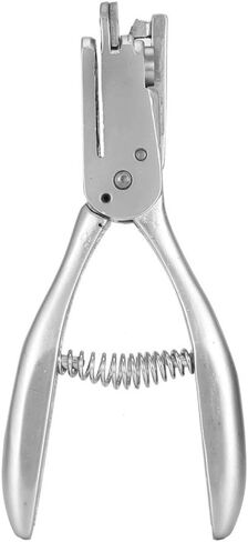 DAUERHAFT Alloy Tailors Sewing Pattern Pliers with Spring 6.3x2.8x0.8inch, Universal Pattern Notcher Punching Pliers Cloth Pattern Marking Tool for Garment Making and Repair Work in Saudi Arabia