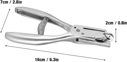 DAUERHAFT Alloy Tailors Sewing Pattern Pliers with Spring 6.3x2.8x0.8inch, Universal Pattern Notcher Punching Pliers Cloth Pattern Marking Tool for Garment Making and Repair Work in Saudi Arabia