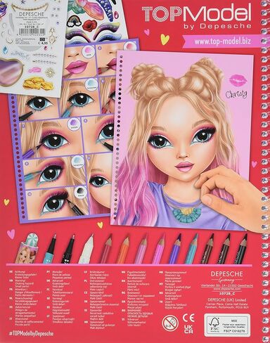 كتاب تلوين المكياج من توب موديل in Kuwait