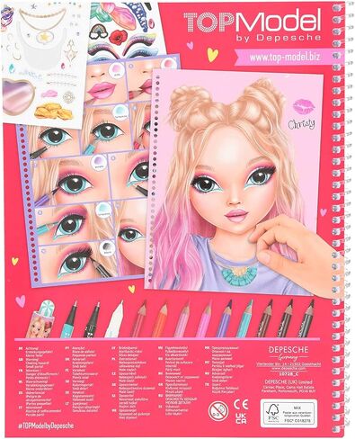 كتاب تلوين المكياج من توب موديل in Kuwait