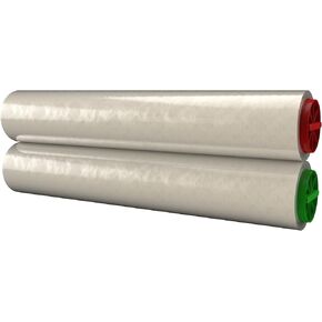عبوة إعادة تعبئة صفائح حساسة للحرارة من Xyron لـ XM2500، مزدوجة، 25 بوصة × 300 بوصة، خرطوشة إعادة التعبئة (DL404-300)