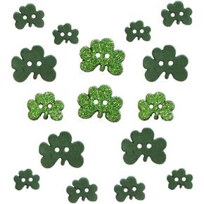 Dress It Up JBT-3502 Buttons 3502 Shamrocks, Multicolor in Saudi Arabia