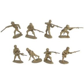 WWII Japanese Infantry Plastic Army Men: 16 piece set of 54mm Figures - 1:32 scale in Saudi Arabia